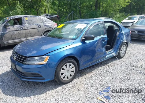 2016 Volkswagen Jetta 1.4T S from USA, damaged, VIN 3VW267AJ2GM420015
